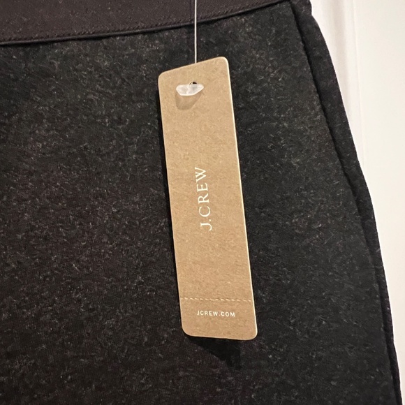 NWT J.Crew Original Stretch Ponte Pixie Pant in Heathered Charcoal Size 0S - Picture 9 of 9